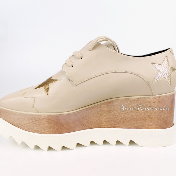 NEW Stella Mccartney Elyse Star Sneaker - Picture 3 of 10